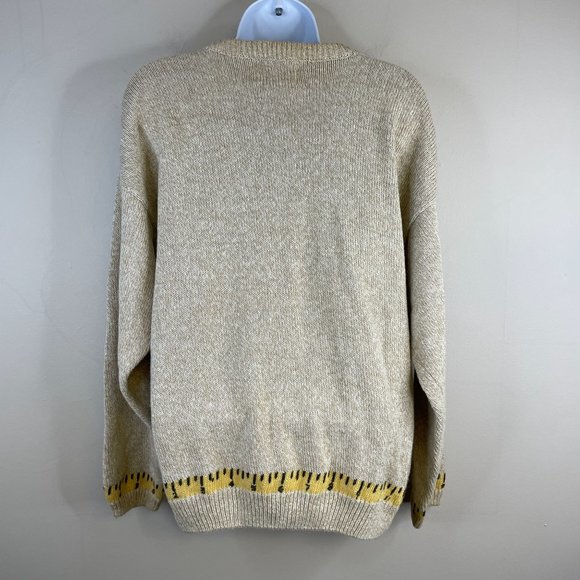 Woolrich Womens TEACHER Cardigan Sweater Sz M MATH SCIENCE Music Sports Vintage - Picture 9 of 13